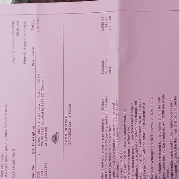 Engagement Ring - Picture 4 of 4